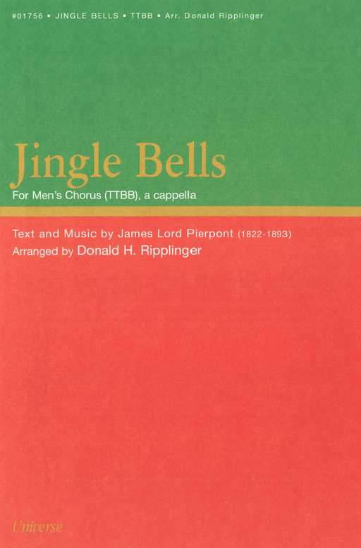 Jingle Bells - TTBB, a cappella | Sheet Music | Jackman Music