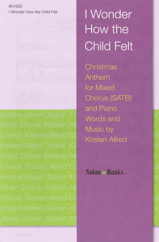 I Wonder How the Child Felt - SATB | Sheet Music | Jackman Music