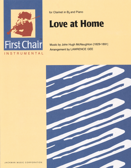 Love at Home - Clarinet solo | Sheet Music | Jackman Music