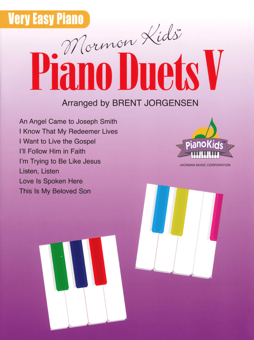 Mormon Kids Piano Duets V | Sheet Music | Jackman Music