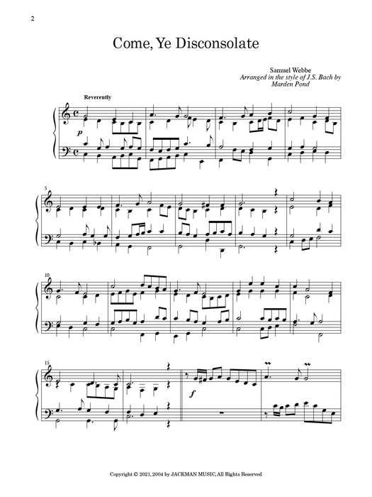 Masters Touch Vol. 2 PS | Sheet Music | Jackman Music