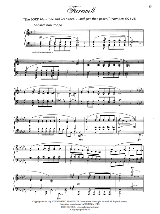 Ten Introspections on the Christ - Intermediate Piano | Sheet Music | Jackman Music