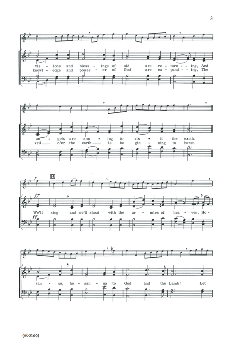 The Spirit of God Like a Fire is Burning - SATB Sample 2 | Sheet Music | Jackman Music