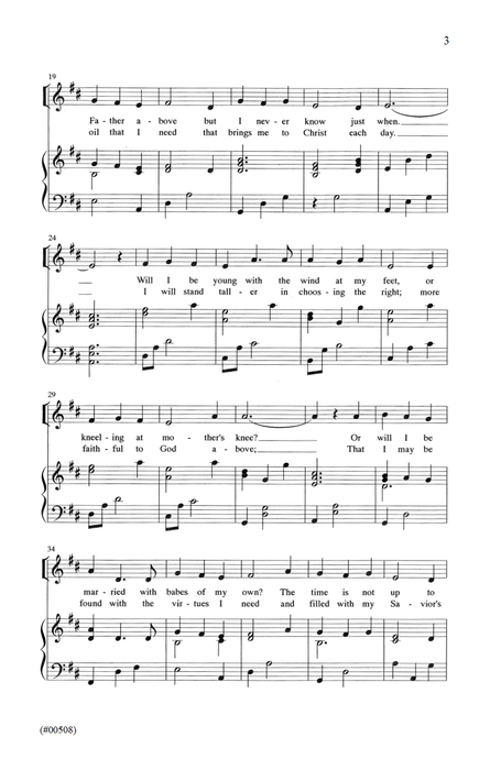 Who Will Be There? - SA | Sheet Music | Jackman Music