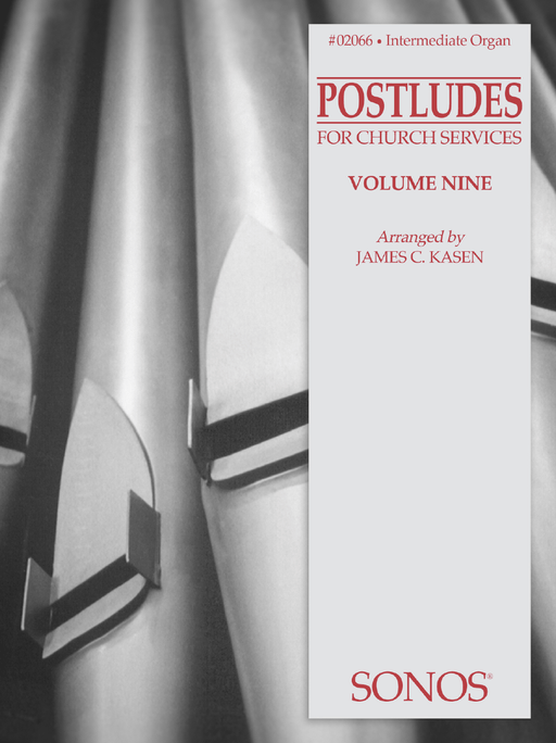 Postludes - Vol 9 - Organ - Cover | Sheet Music | Jackman Music