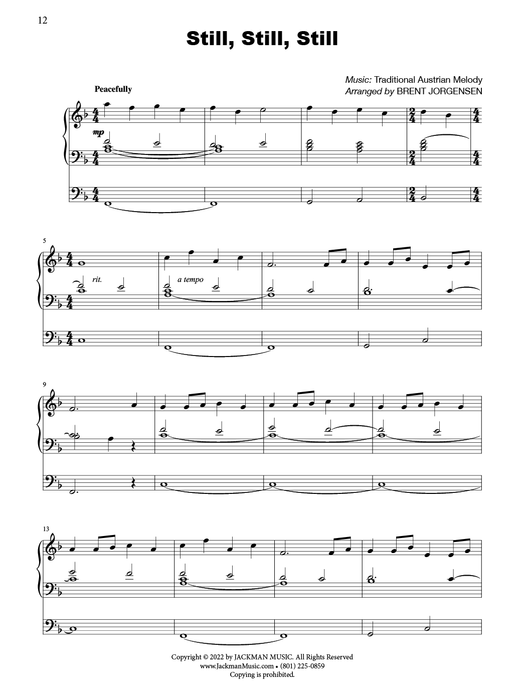The New Organist - Christmas Preludes 2 - pg 12 | Sheet Music | Jackman Music