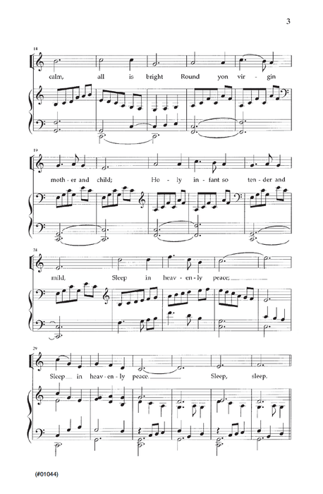 Silent Night - SATB - Ripplinger (Digital Download) page 3 | Sheet Music | Jackman Music