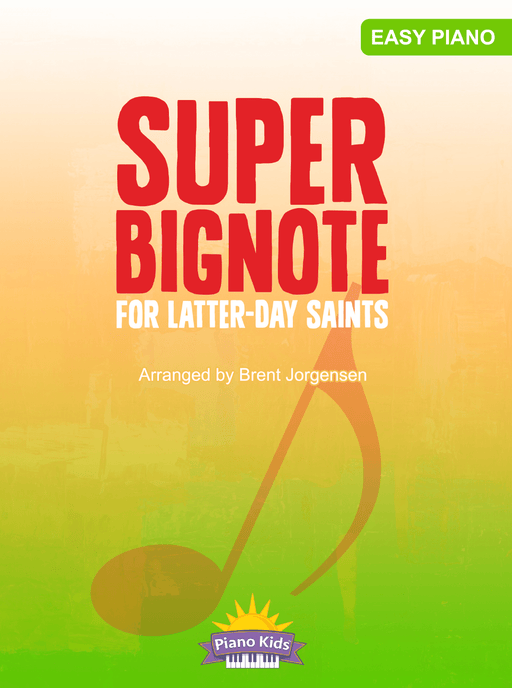 Super Bignote for Latter-day Saints COVER - Piano | Sheet Music | Jackman Music
