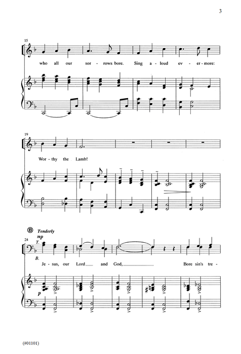 Glory to God on High - SSATTB pg. 3 | Sheet Music | Jackman Music
