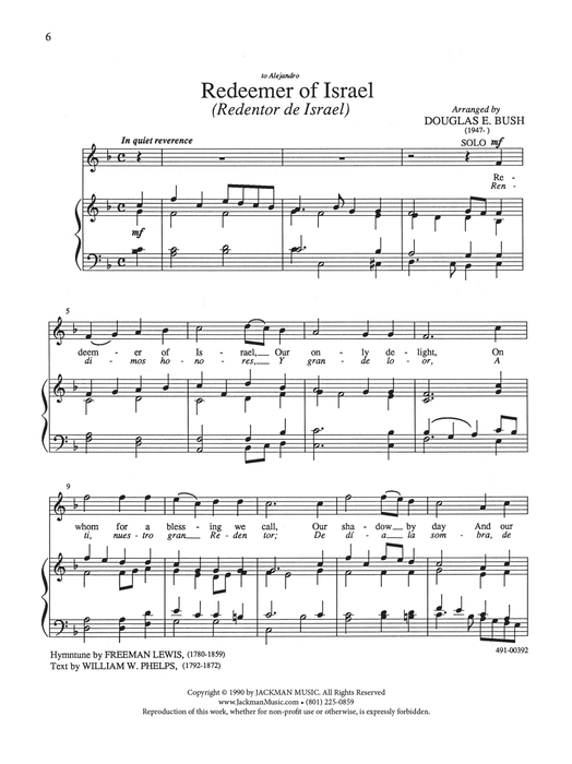 Three Songs of Christ - Vocal Solos pg. 6 | Sheet Music | Jackman Music