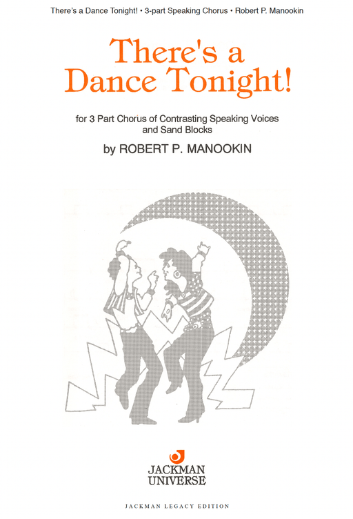 There's a Dance Tonight - Spoken Fugue COVER | Sheet Music | Jackman Music