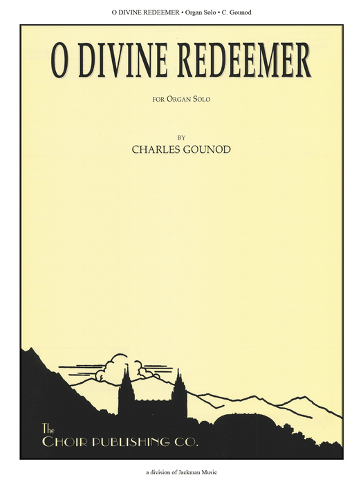 O Divine Redeemer - Organ COVER | Sheet Music | Jackman Music