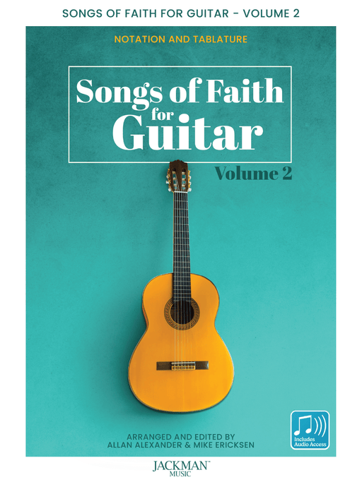 Songs of Faith for Guitar - Volume 1 Cover | Sheet Music | Jackman Music