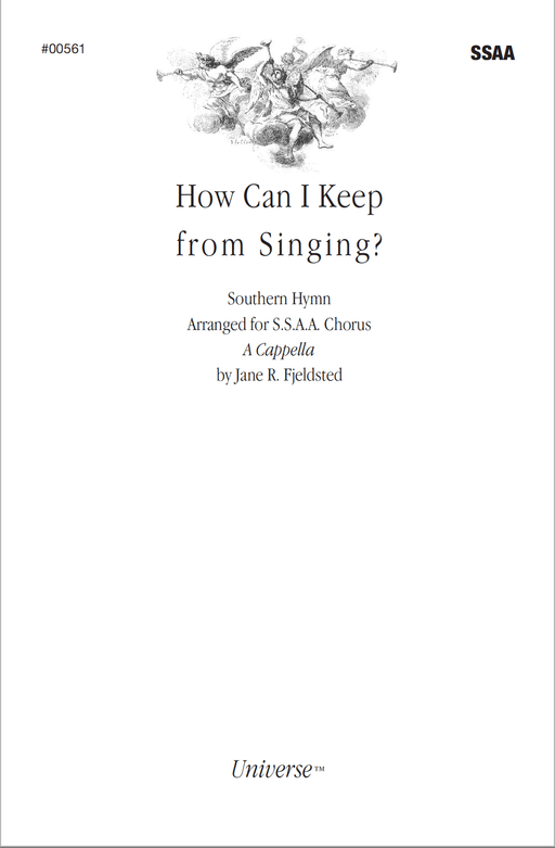 How Can I Keep from Singing? | Jackman Music | Sheet Music