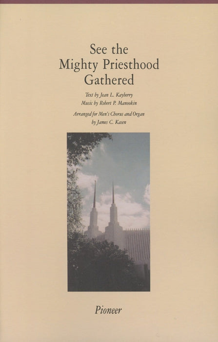 See the Mighty Priesthood Gathered - TTBB | Sheet Music | Jackman Music