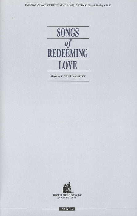 Songs of Redeeming Love - SATB | Sheet Music | Jackman Music