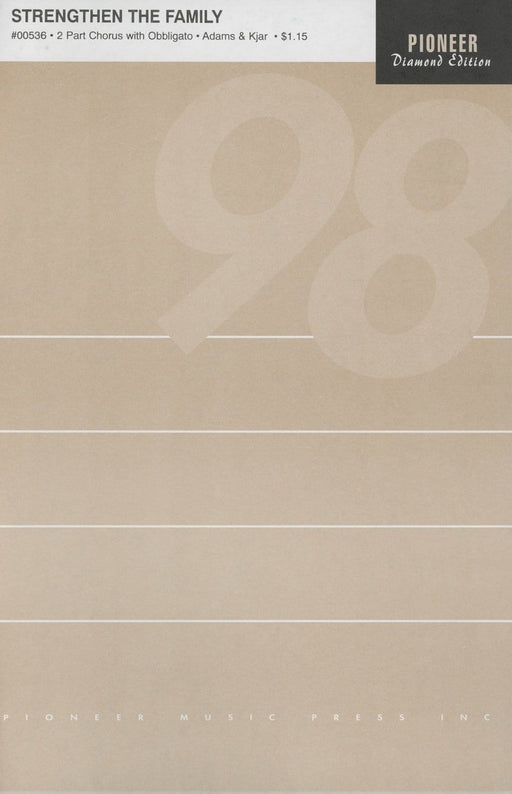 Strengthen the Family - SA | Sheet Music | Jackman Music