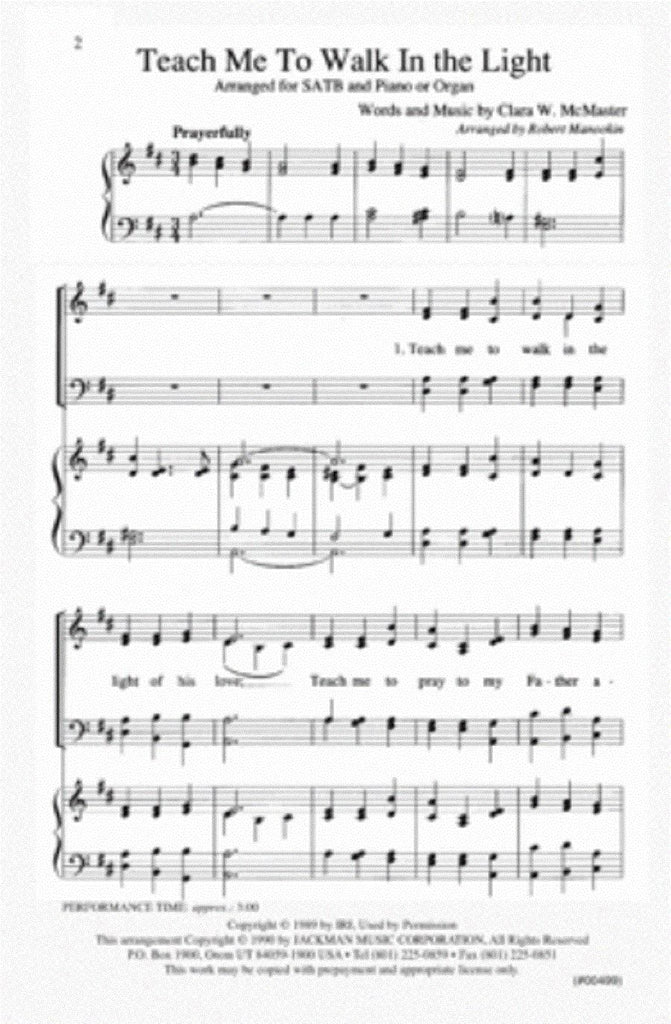 Give Your Love Away - SATB — Jackman Music