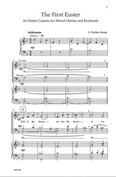 The First Easter Cantata | Sheet Music | Jackman Music