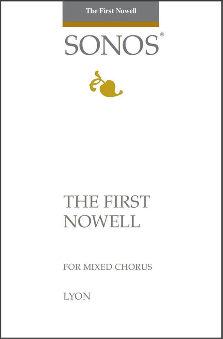 The First Nowell - SATB w/ congregation - Lyon | Sheet Music | Jackman Music