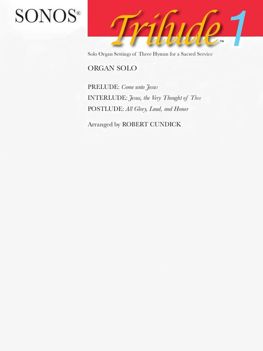 Trilude 1 - Organ Solos | Sheet Music | Jackman Music