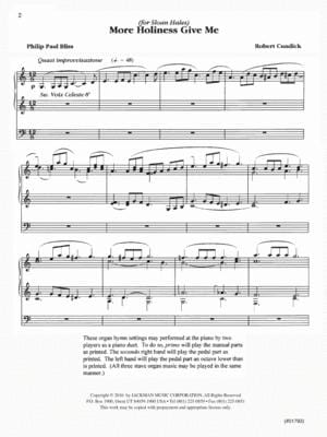 Trilude 3 Organ Solos | Sheet Music | Jackman Music