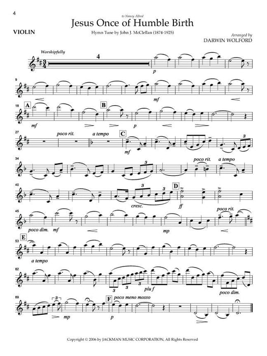 With Strings Attached Vol 2 Violin | Sheet Music | Jackman Music