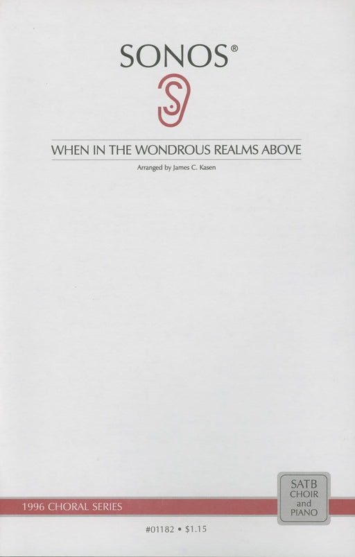 When In the Wondrous Realms - SATB | Sheet Music | Jackman Music