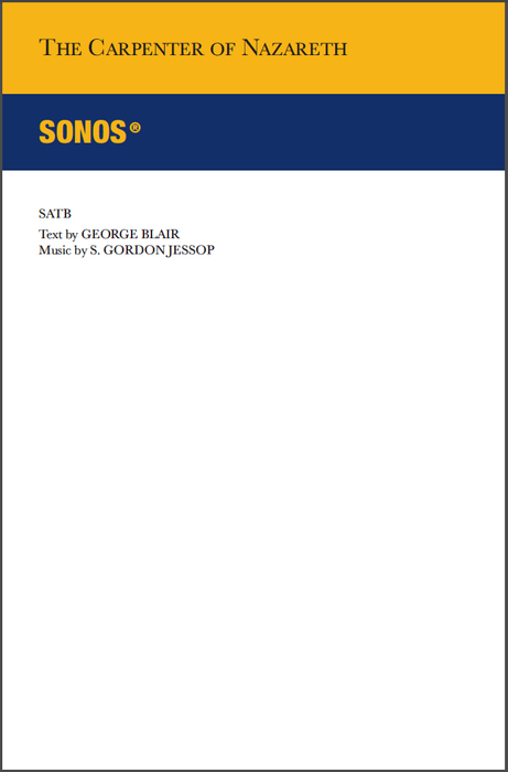 The Carpenter of Nazareth - SATB | Sheet Music | Jackman Music