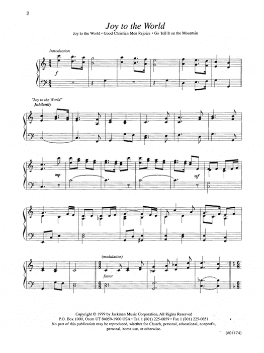 Christmas Chains For Piano | Sheet Music | Jackman Music