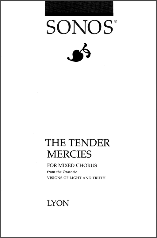 The Tender Mercies - SATB | Sheet Music | Jackman Music
